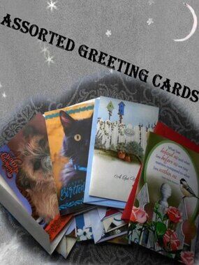 Greeting Card Bundle of 21 Assorted Birthday, Get Well, Blanks, Sympathy & more